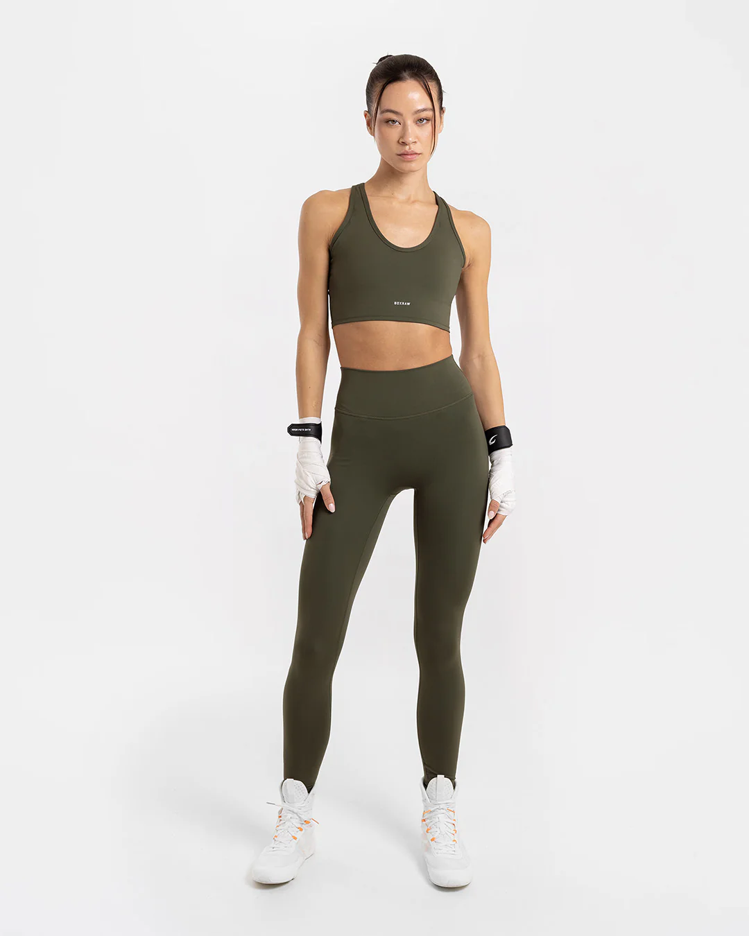 Annie Leggings - Dark Olive - Image 2