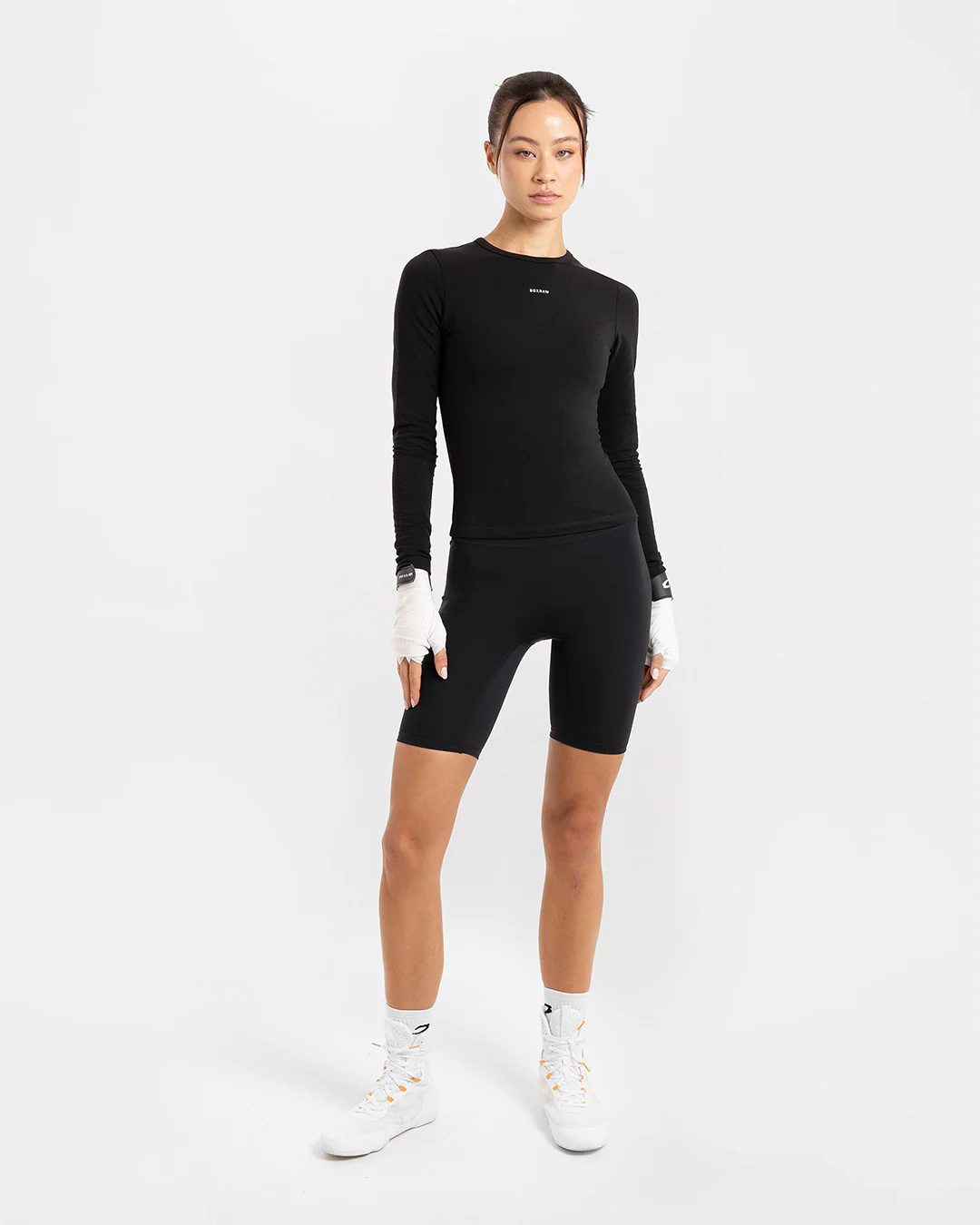 Annie Long Sleeve T-Shirt - Black - Image 2