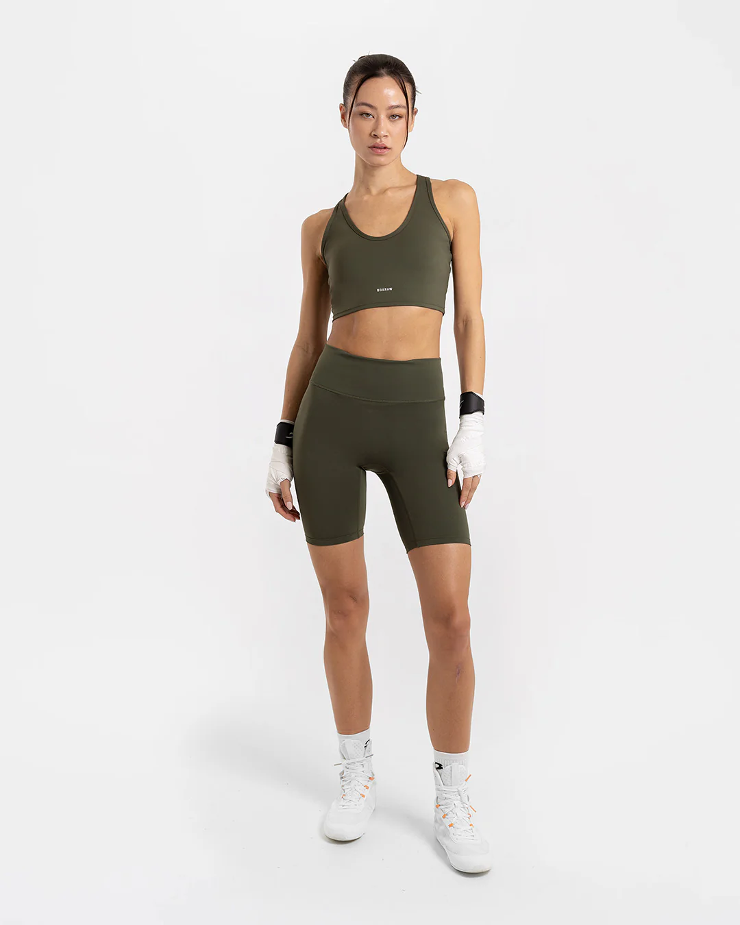 Annie Shorts - Dark Olive - Image 2