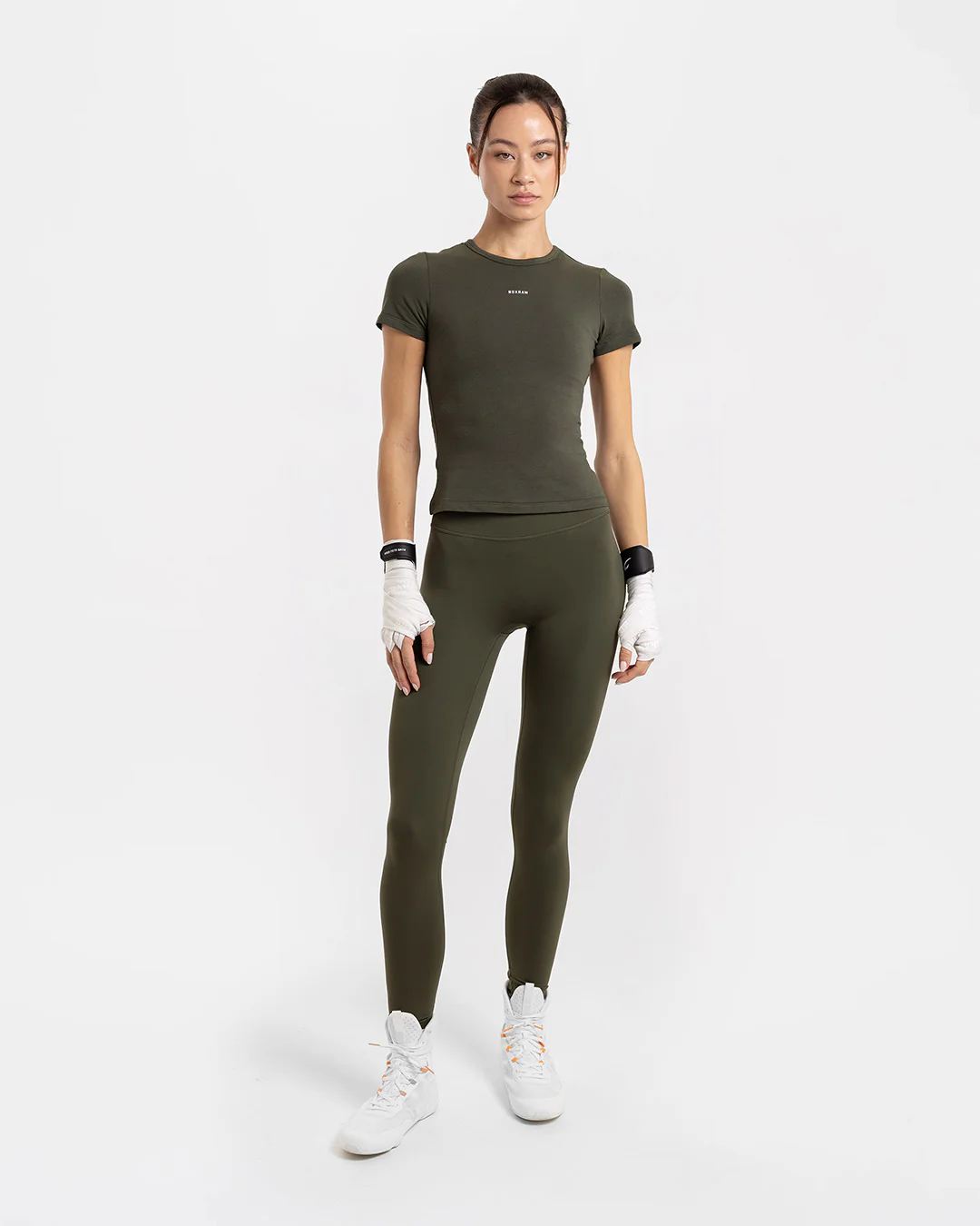Annie T-Shirt - Dark Olive - Image 2