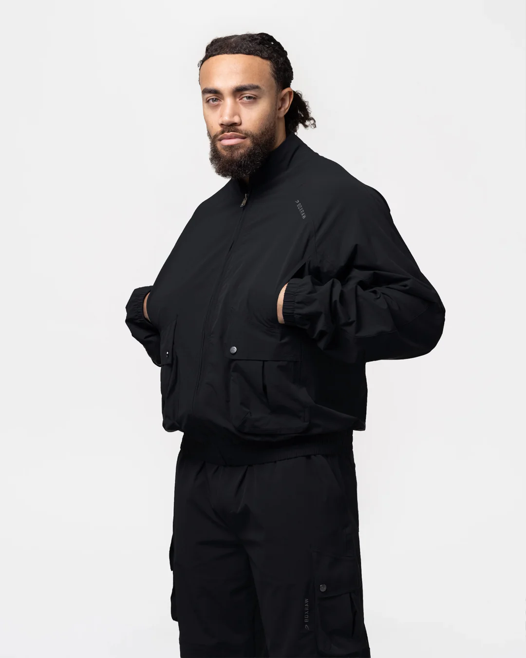 Benton Cargo Jacket - Black