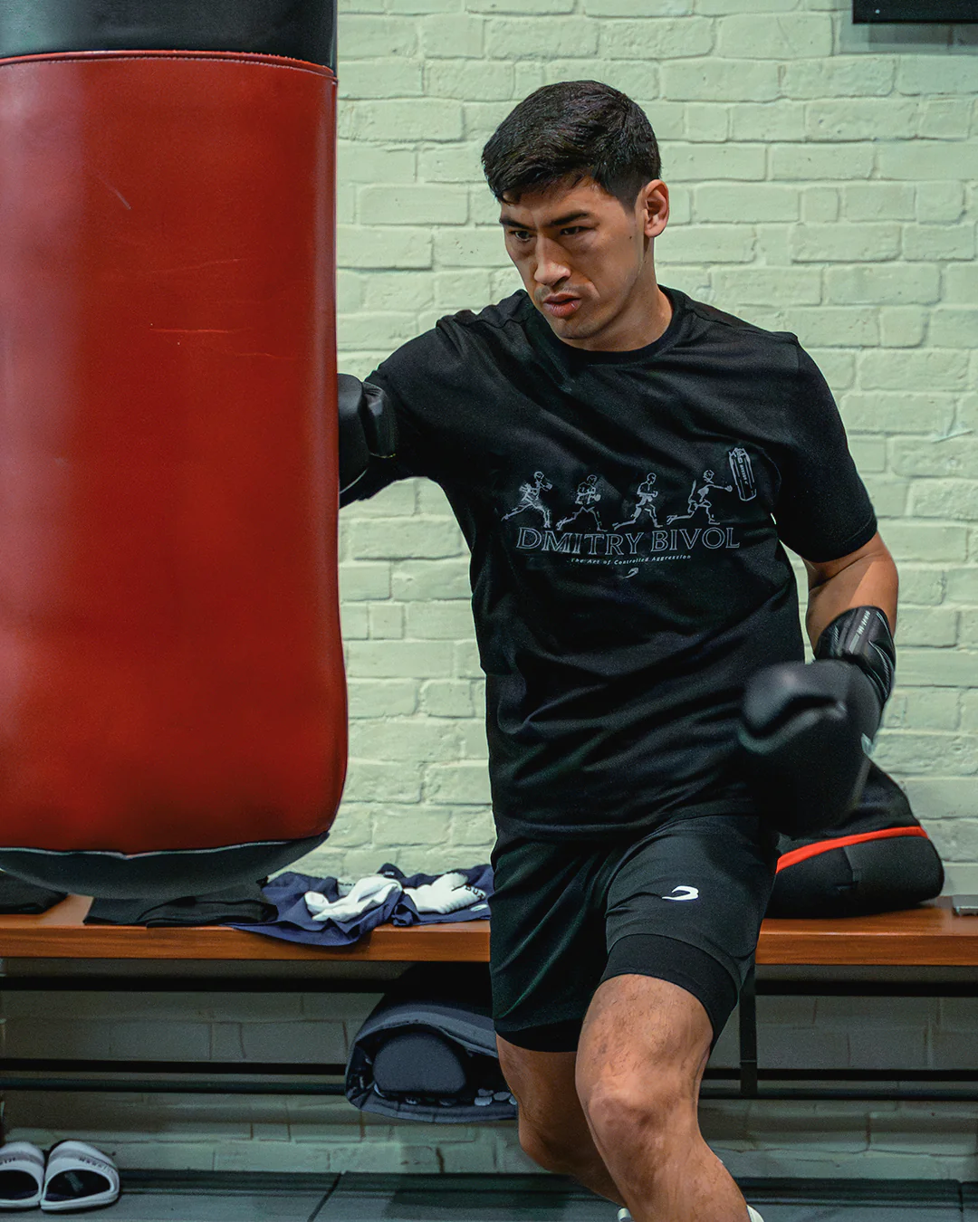 Bivol x BOXRAW Pendulum T-Shirt - White - Image 3