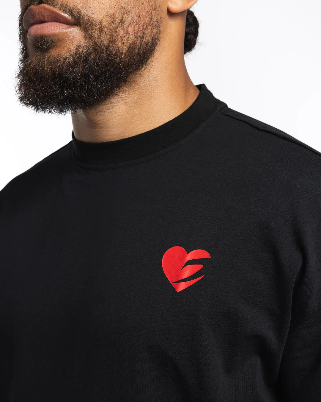 Boxing is Love Oversized T-Shirt - Black - Image 6