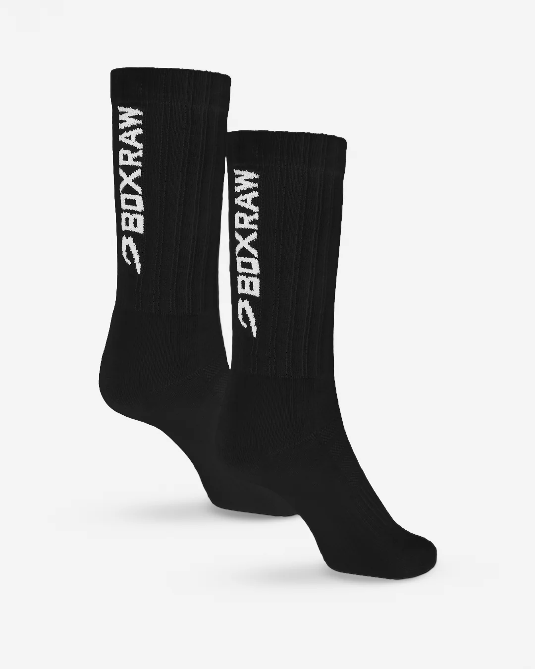 Lineal Crew Socks (3 Pairs) - Black - Image 2