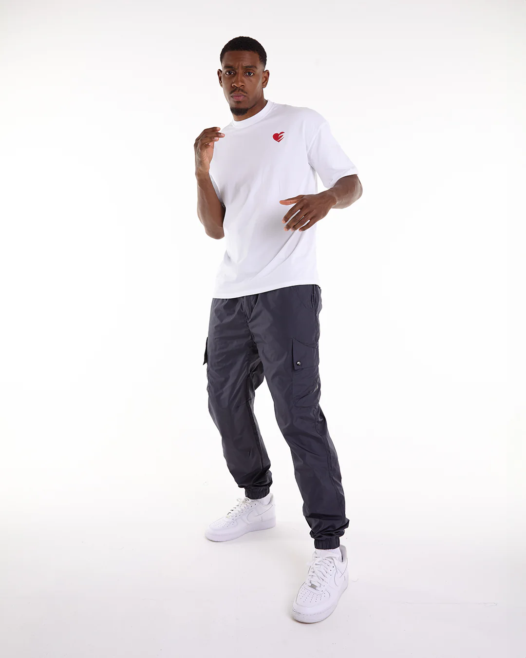 Dundee Cargo Pants - Charcoal - Image 6