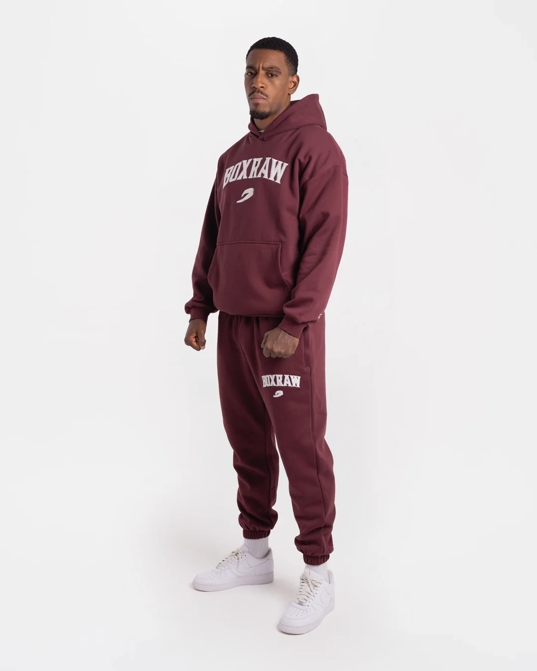 East Street Hoodie - Burgundy - Image 2