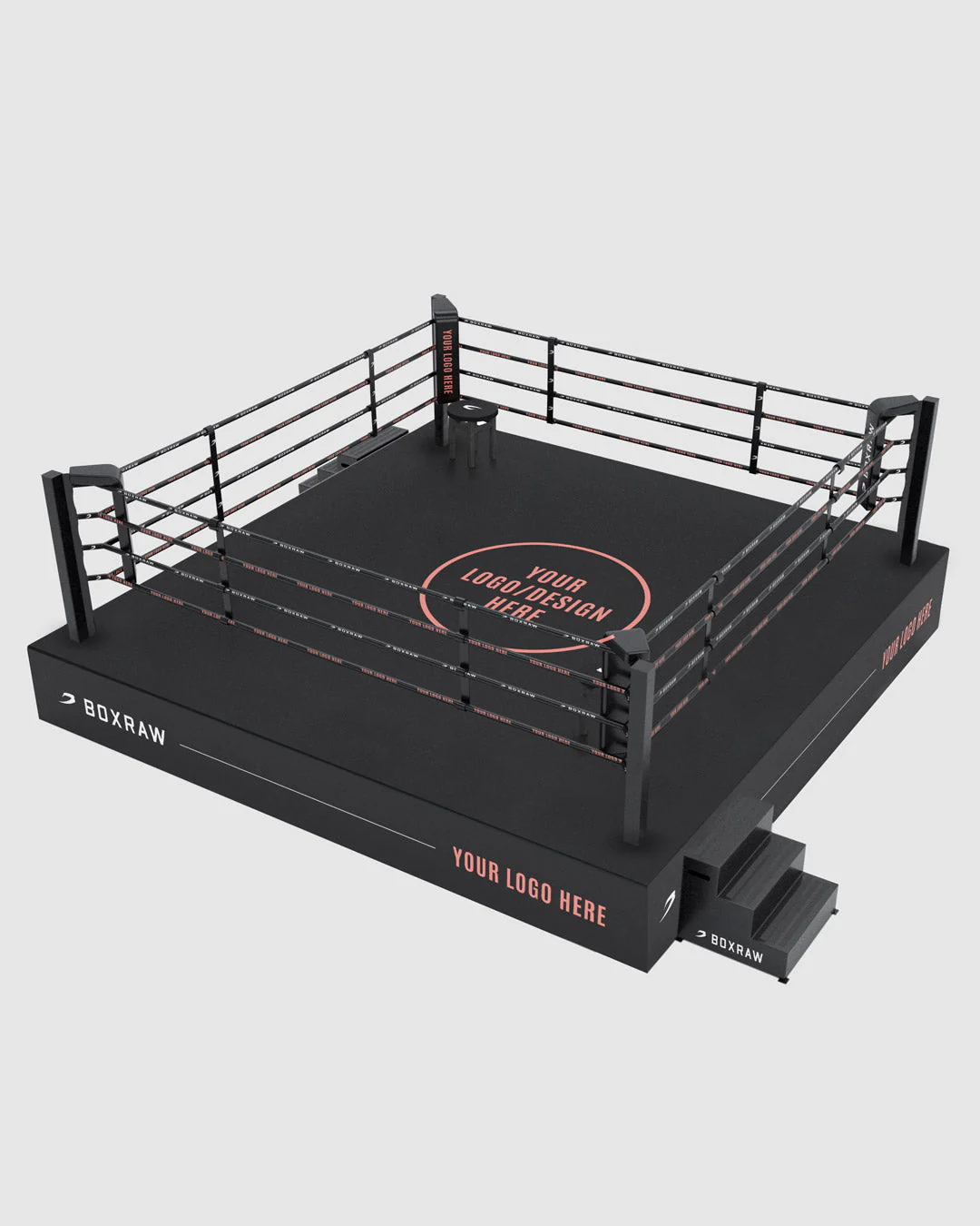 BOXRAW 90cm Competition Boxing Ring - Custom Design - Image 5