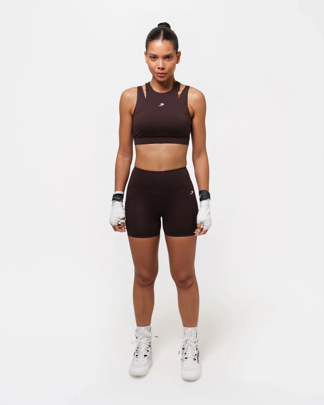 Jackie Sports Bra - Heritage Brown - Image 2