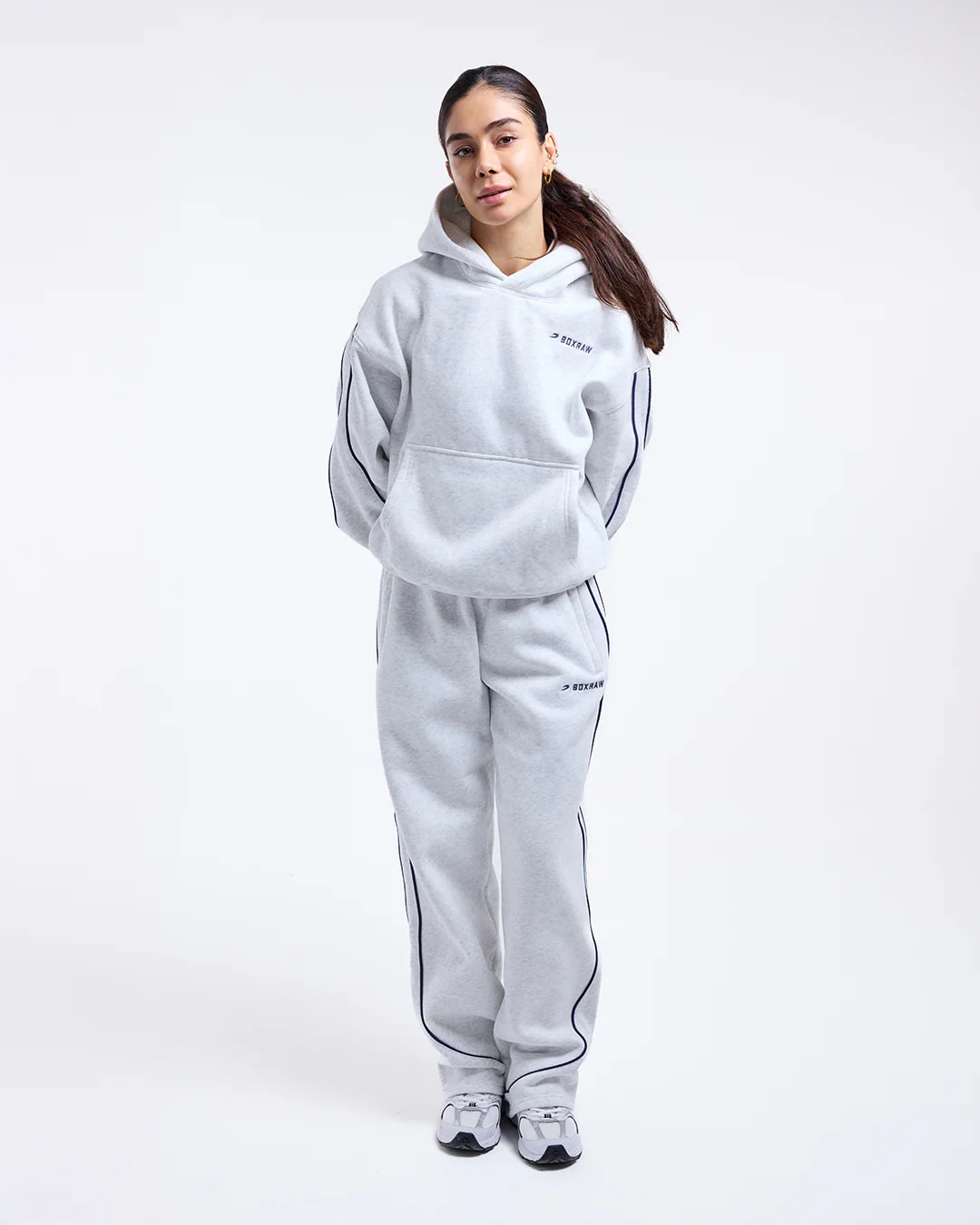 JoAnn Straight Leg Bottoms - Grey Marl - Image 2