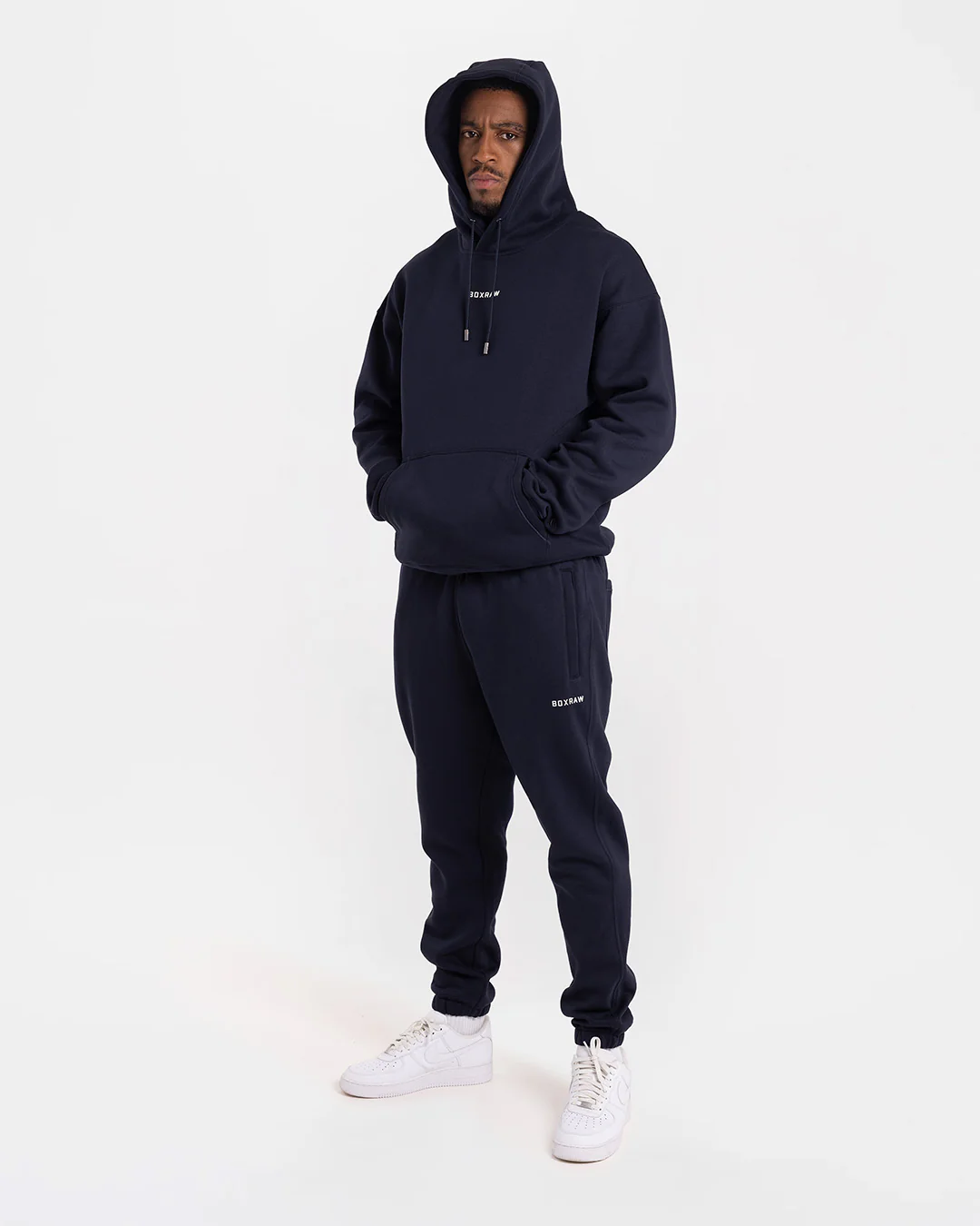 Johnson Hoodie - Navy - Image 2