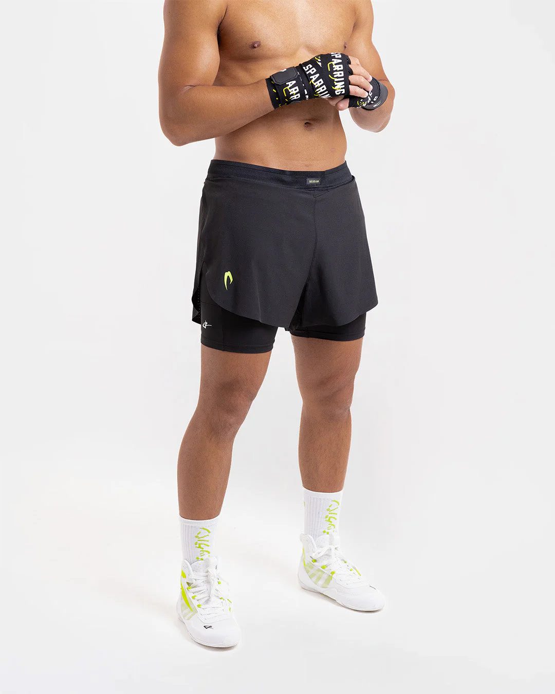 Nakatani x BOXRAW 2-in-1 Shorts - Black