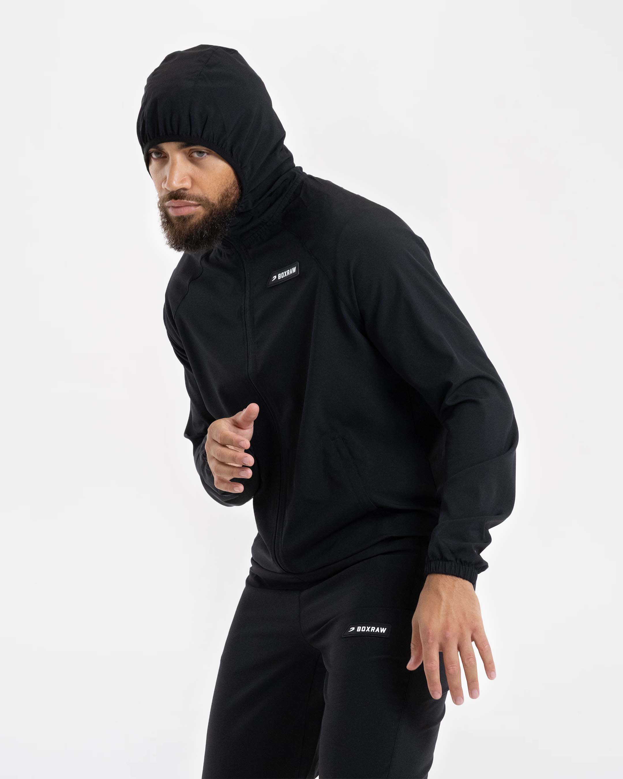 Robinson Training Jacket - Black - Image 6