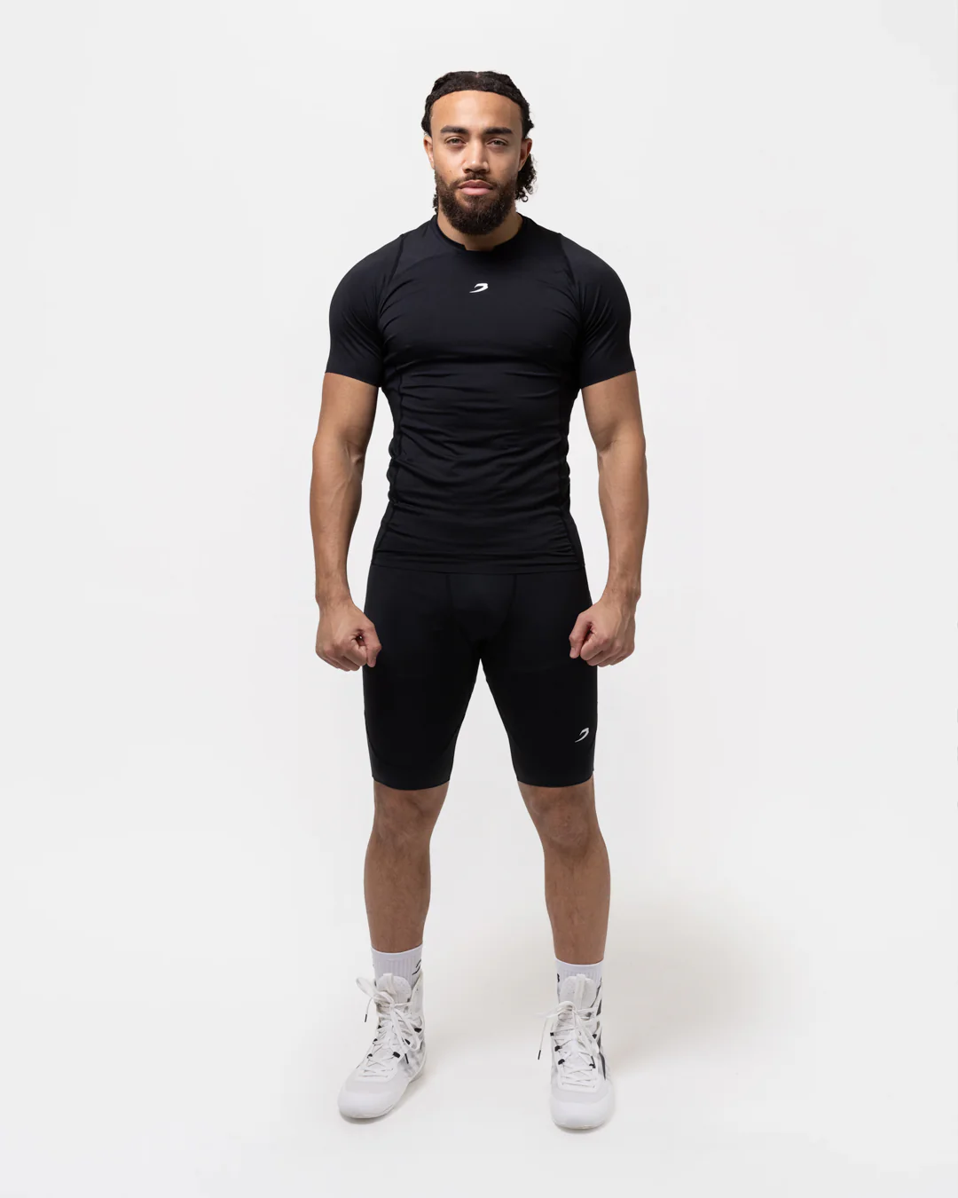Saddler Compression Shorts - Black - Image 2