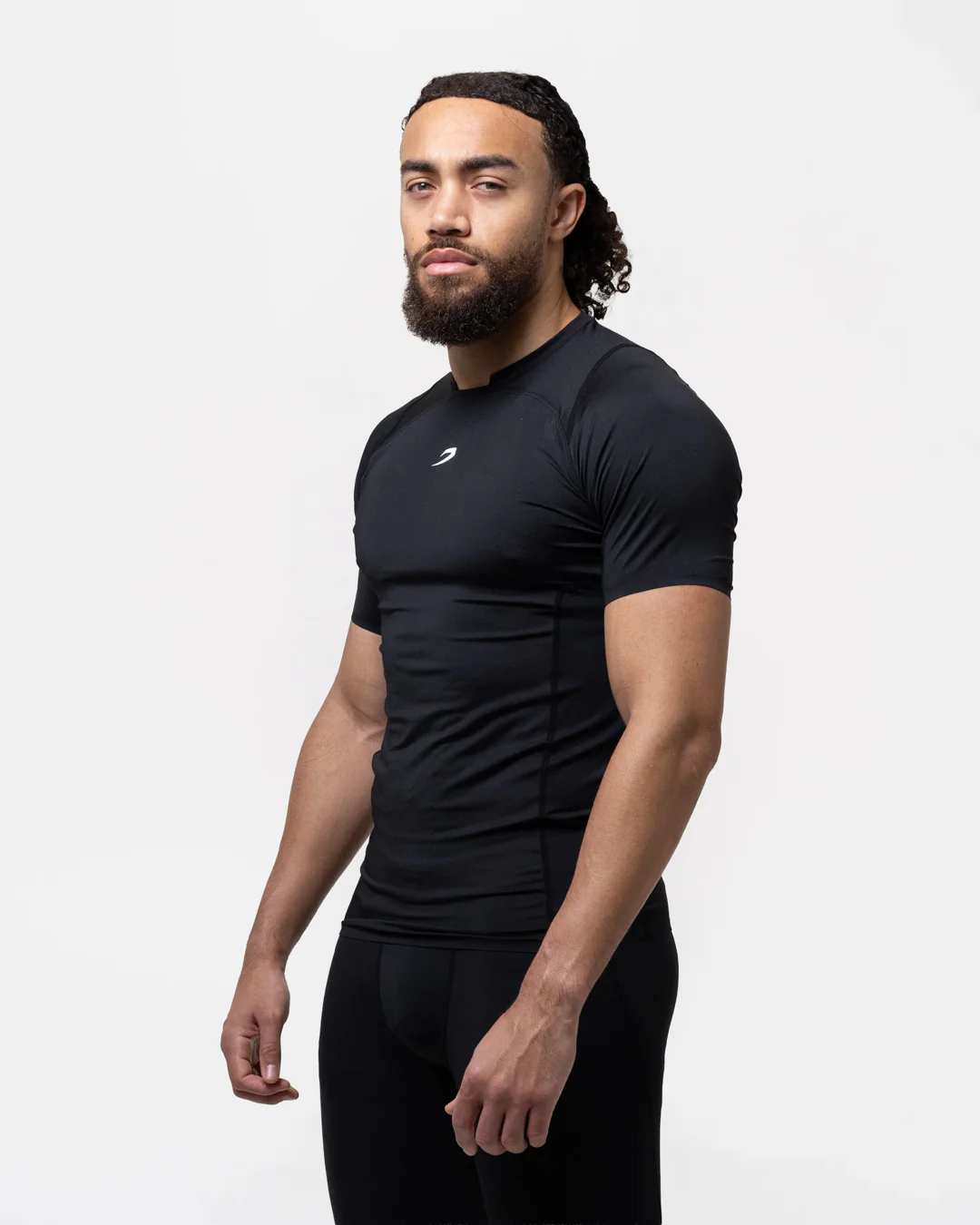 Saddler Compression T-Shirt - Black