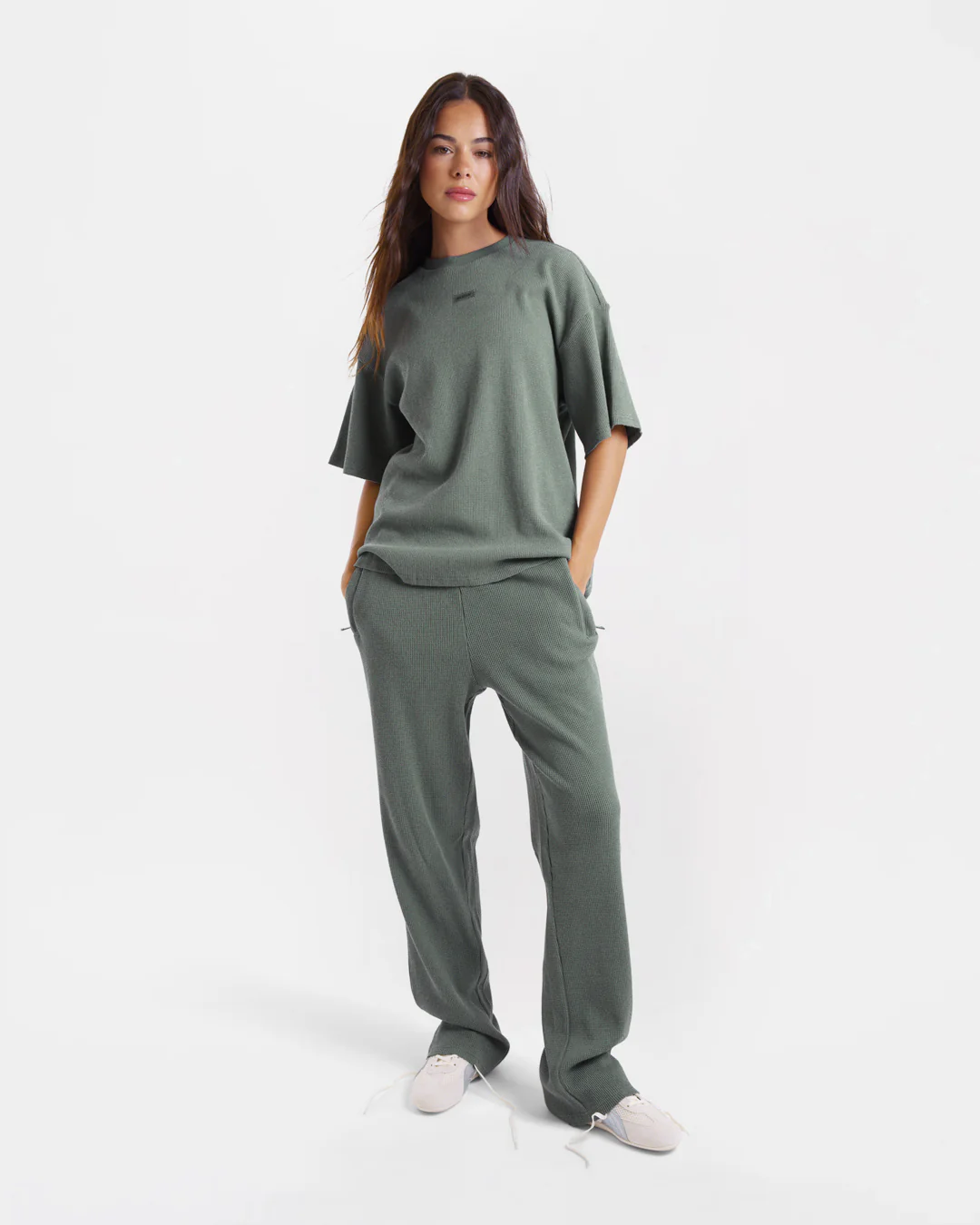 Shirley Waffle Bottoms - Green