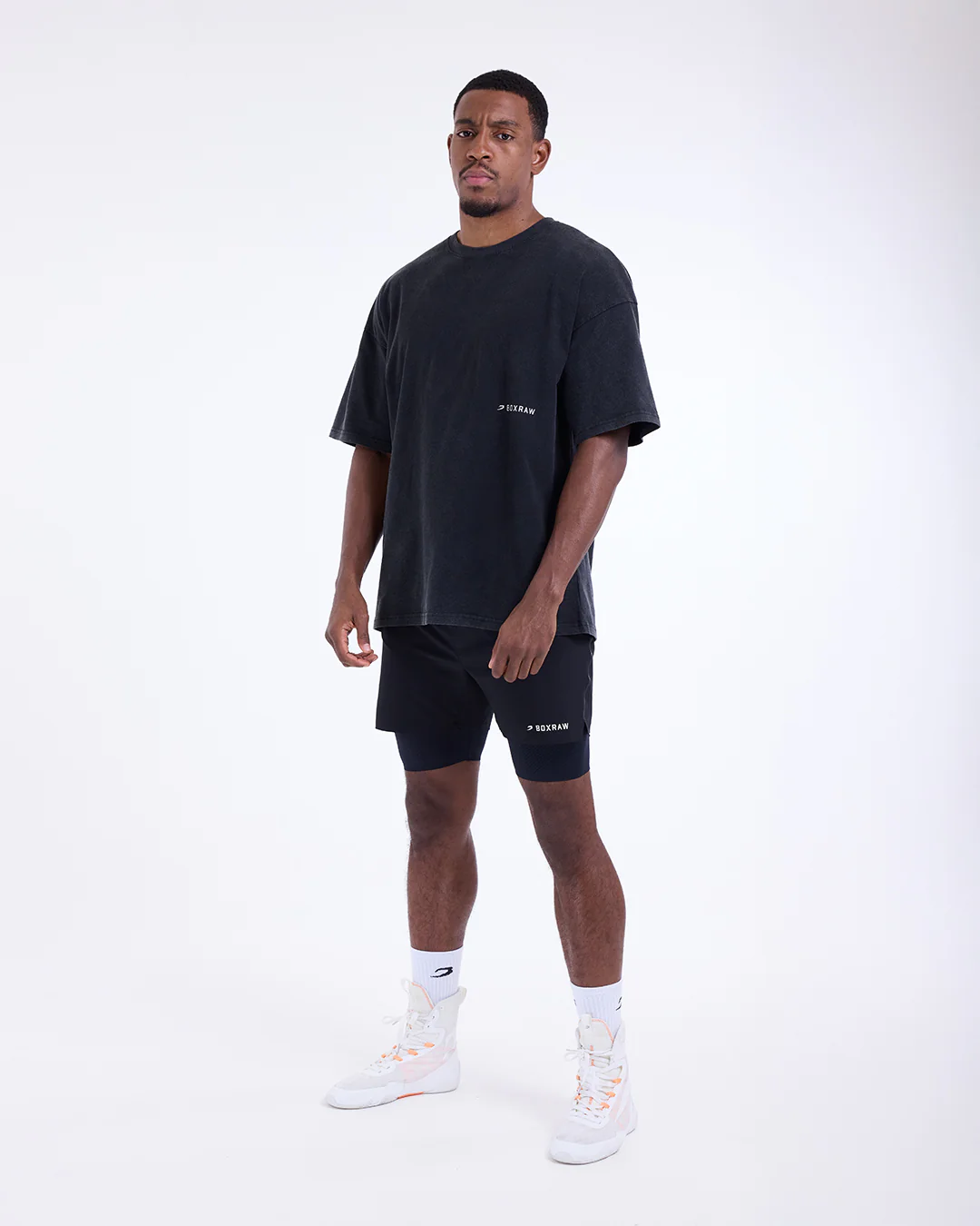 Sparring Club 2-in-1 Shorts - Black - Image 2
