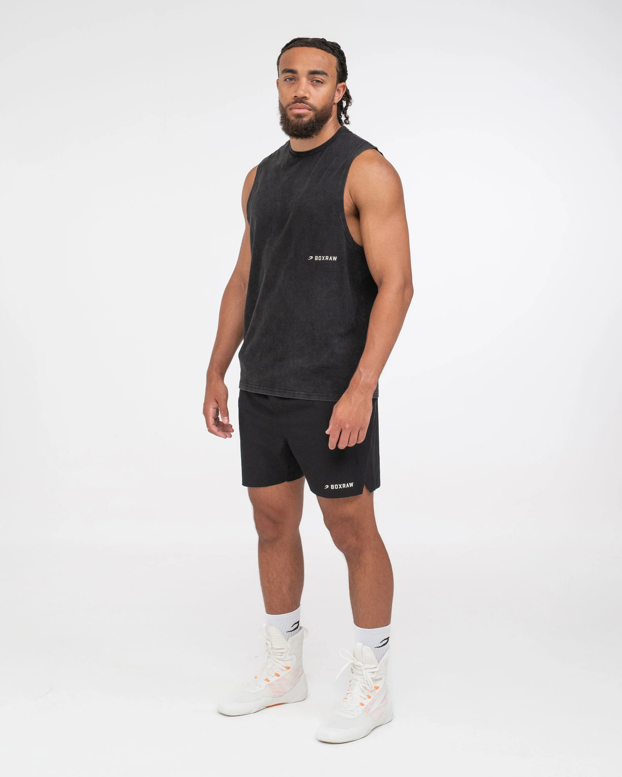 Sparring Club Muscle Tank - Washed Black - Image 2