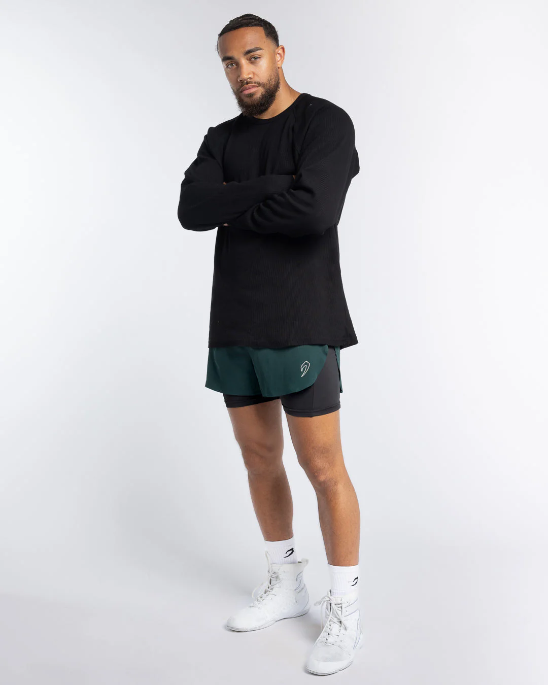 Tunero 2-in-1 Shorts - Green - Image 2