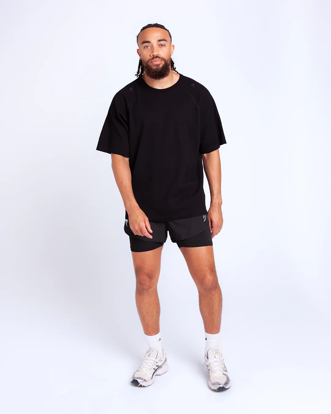 Tunero Raw Edge T-Shirt - Black - Image 2