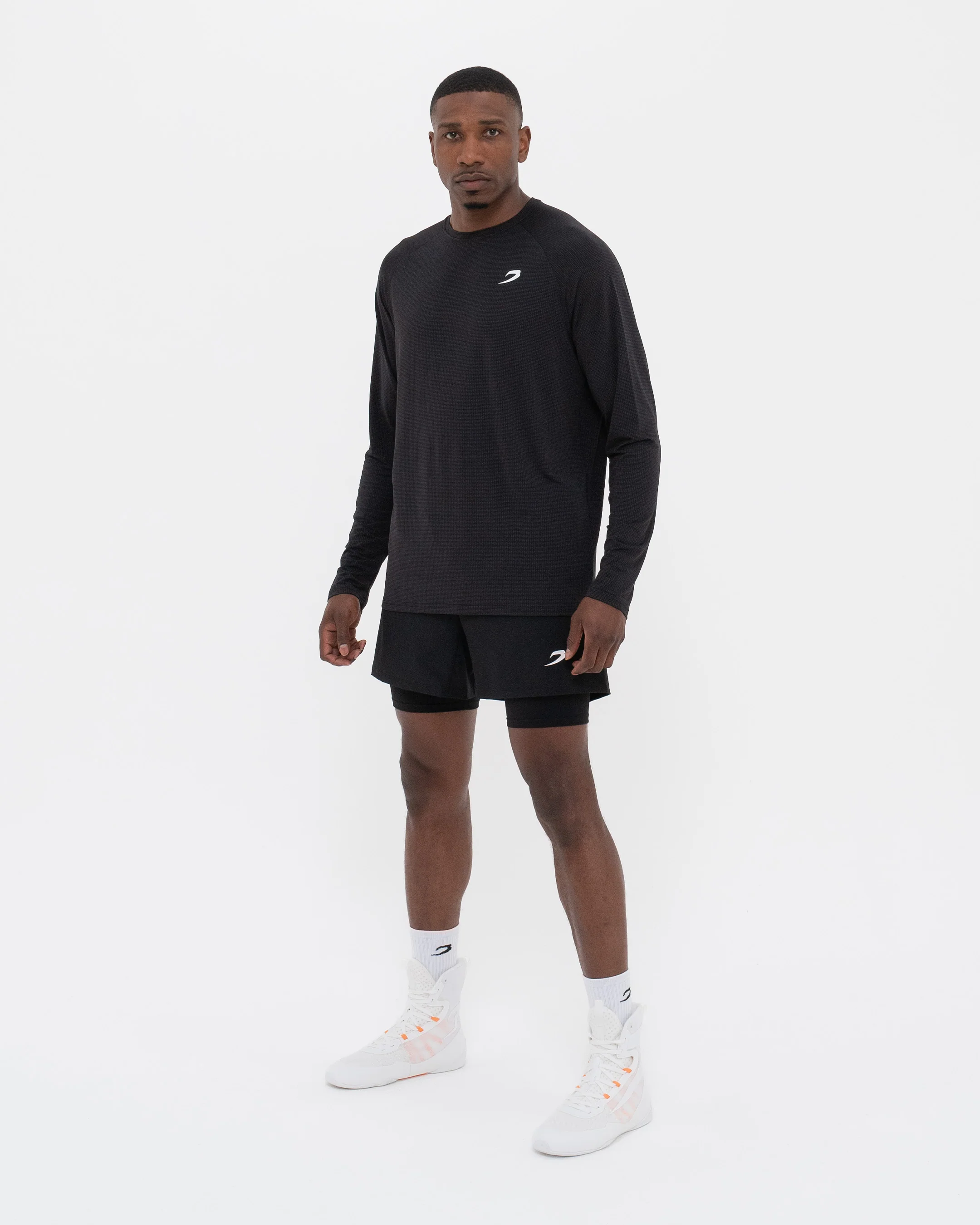 Valdes 2-in-1 Shorts - Black - Image 2