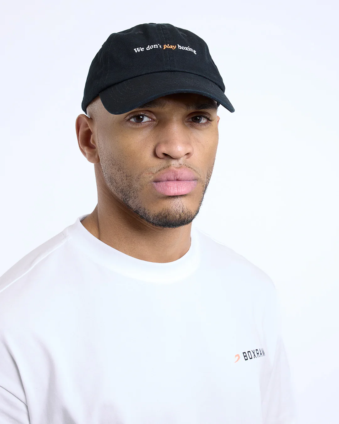 We Don't Play Boxing Cap - Black