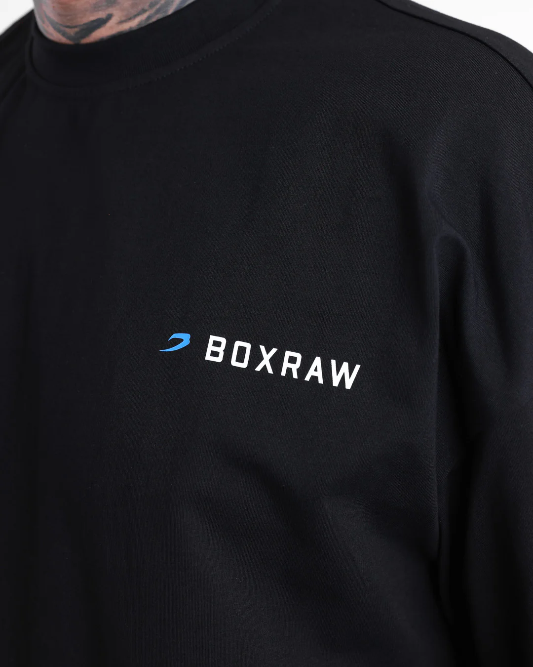 We Don't Play Boxing Oversized T-Shirt - Black/Blue - Image 7