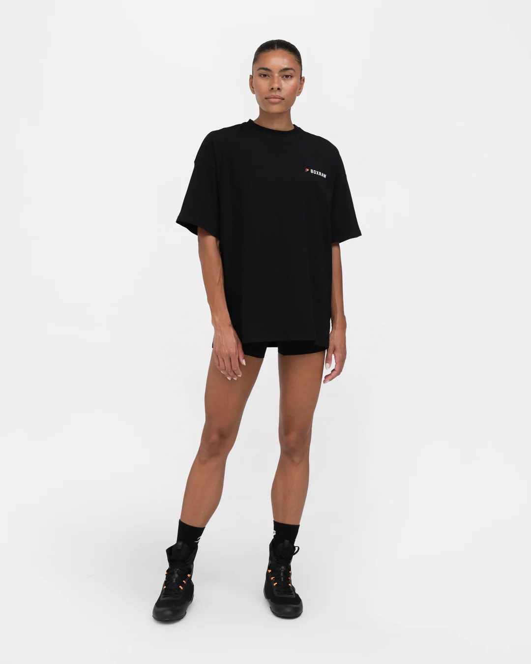 We Don't Play Boxing Oversized T-Shirt - Black - Image 2